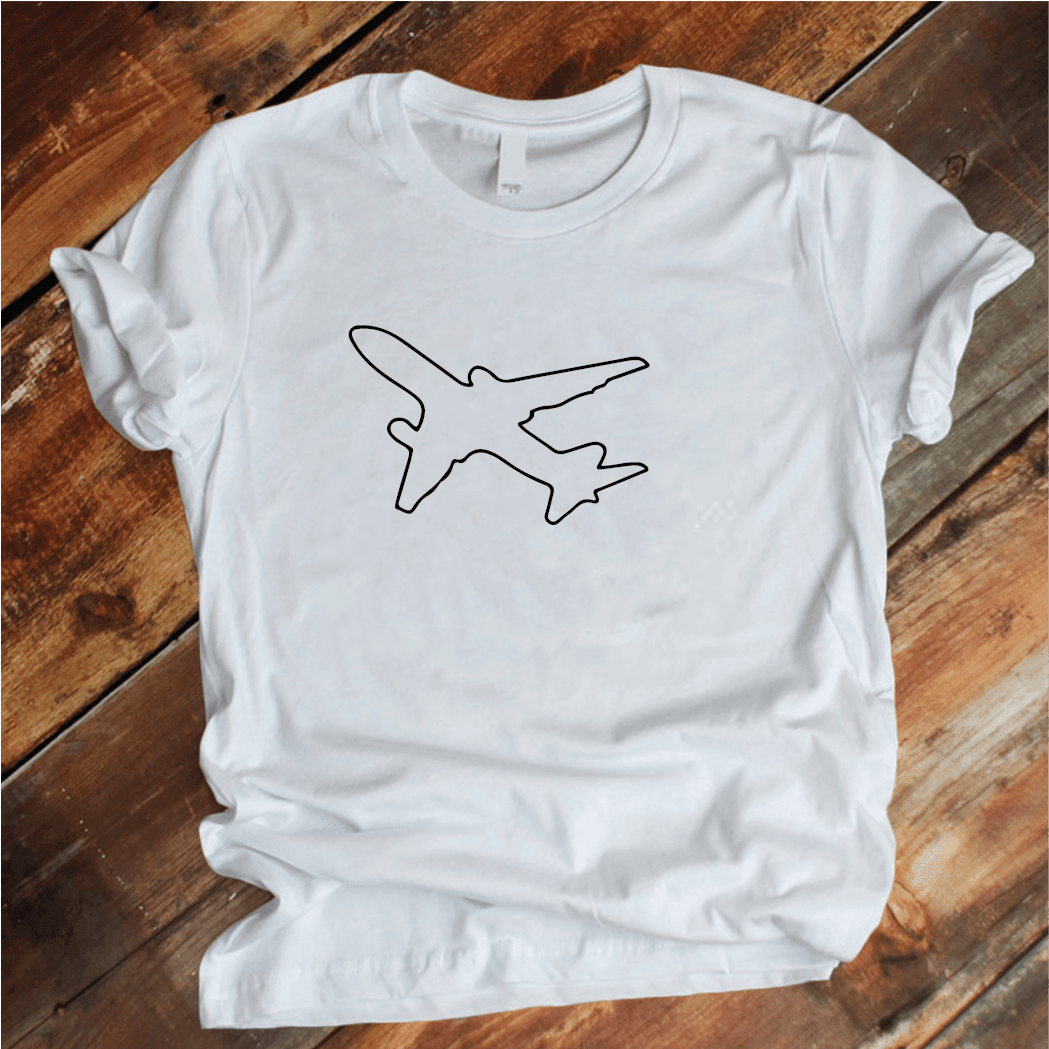 Camiseta estampada tipo T-shirt  Avión (Hombre) — foto 1