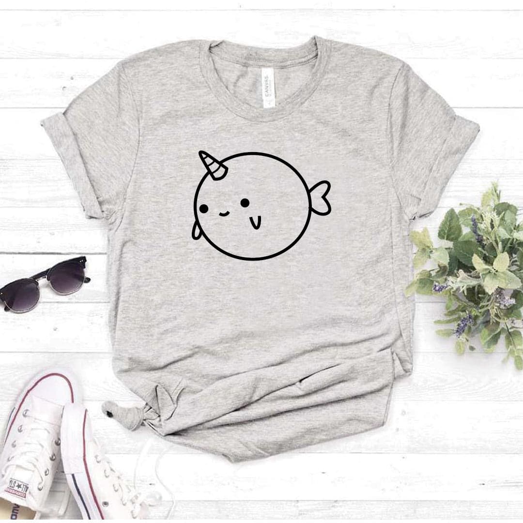 Camisa estampada  tipo T-shirt  UNICORNIO BALLENA (NARVAL) — foto 5