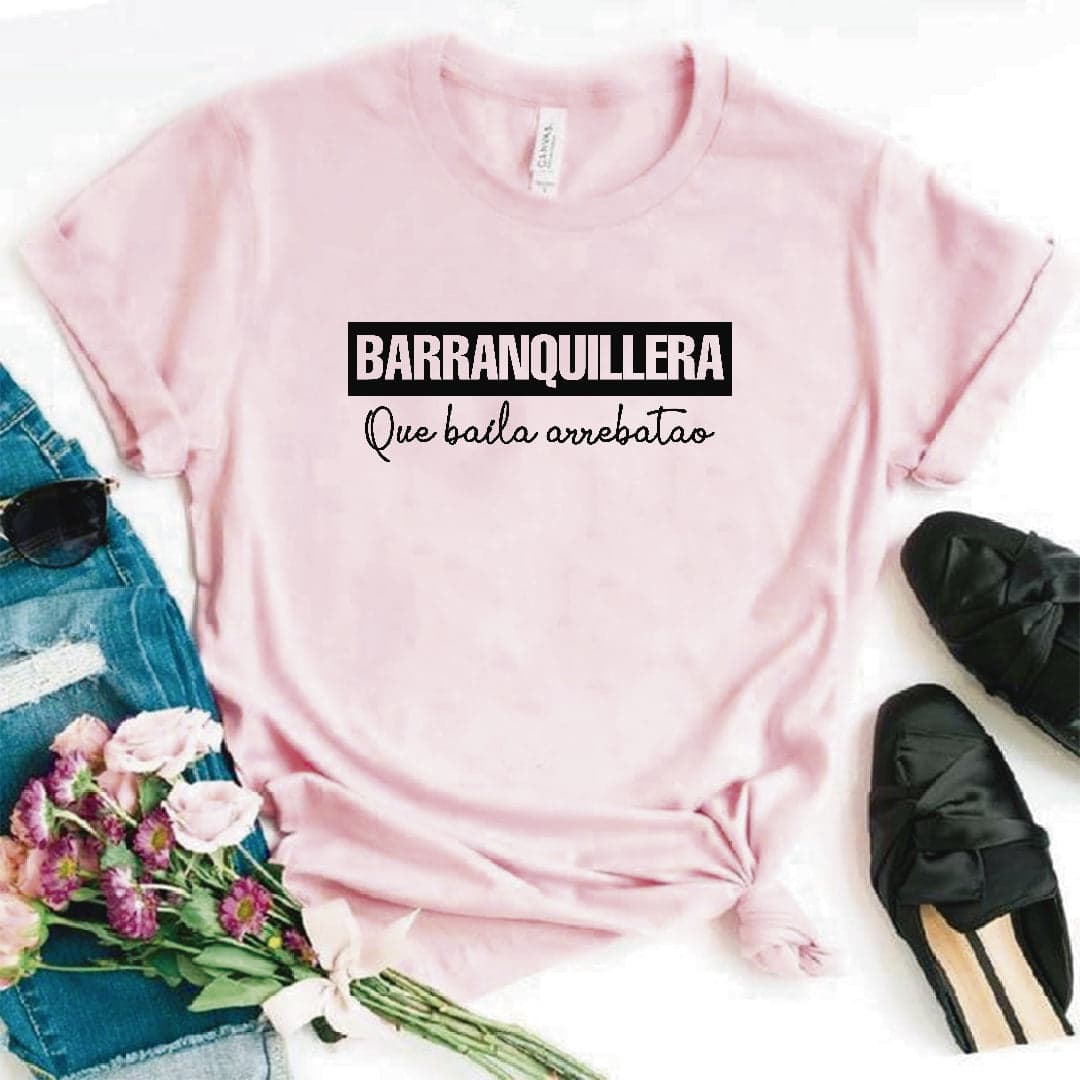 Camiseta Estampada T-shirt Barranquillera que baila arrebatao — foto 6