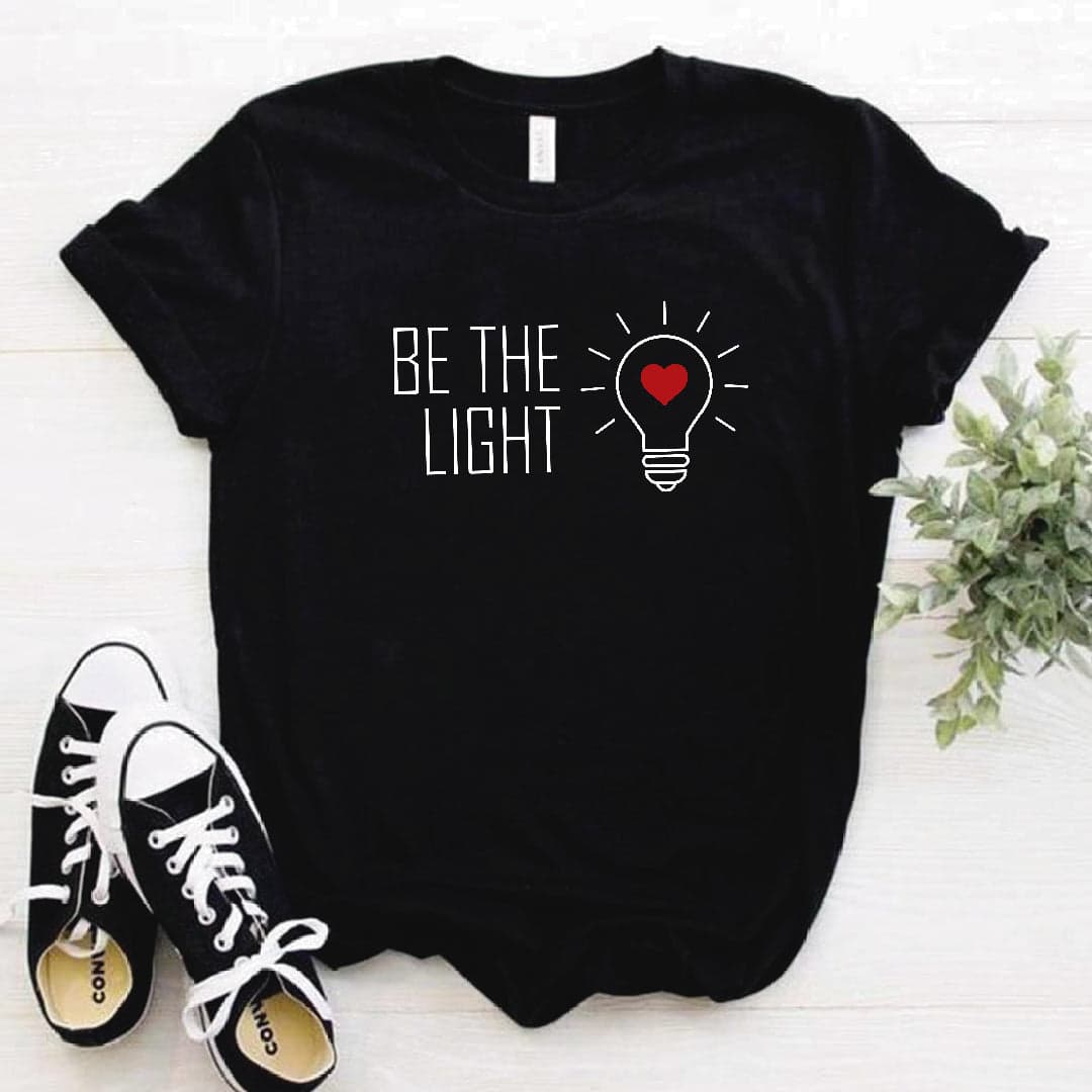 Camiseta Estampada T-shirt Be the light — foto 3