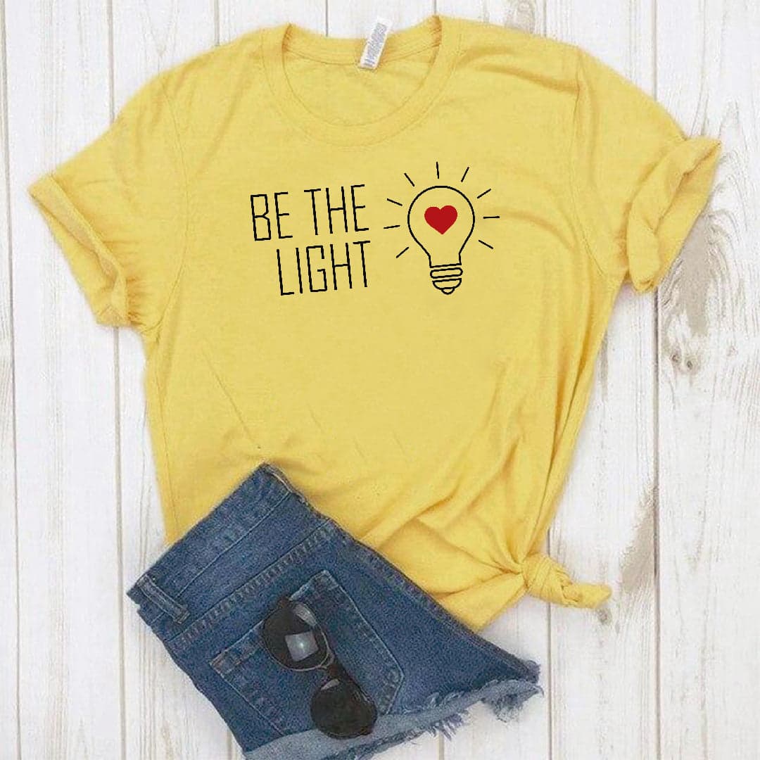 Camiseta Estampada T-shirt Be the light — foto 4