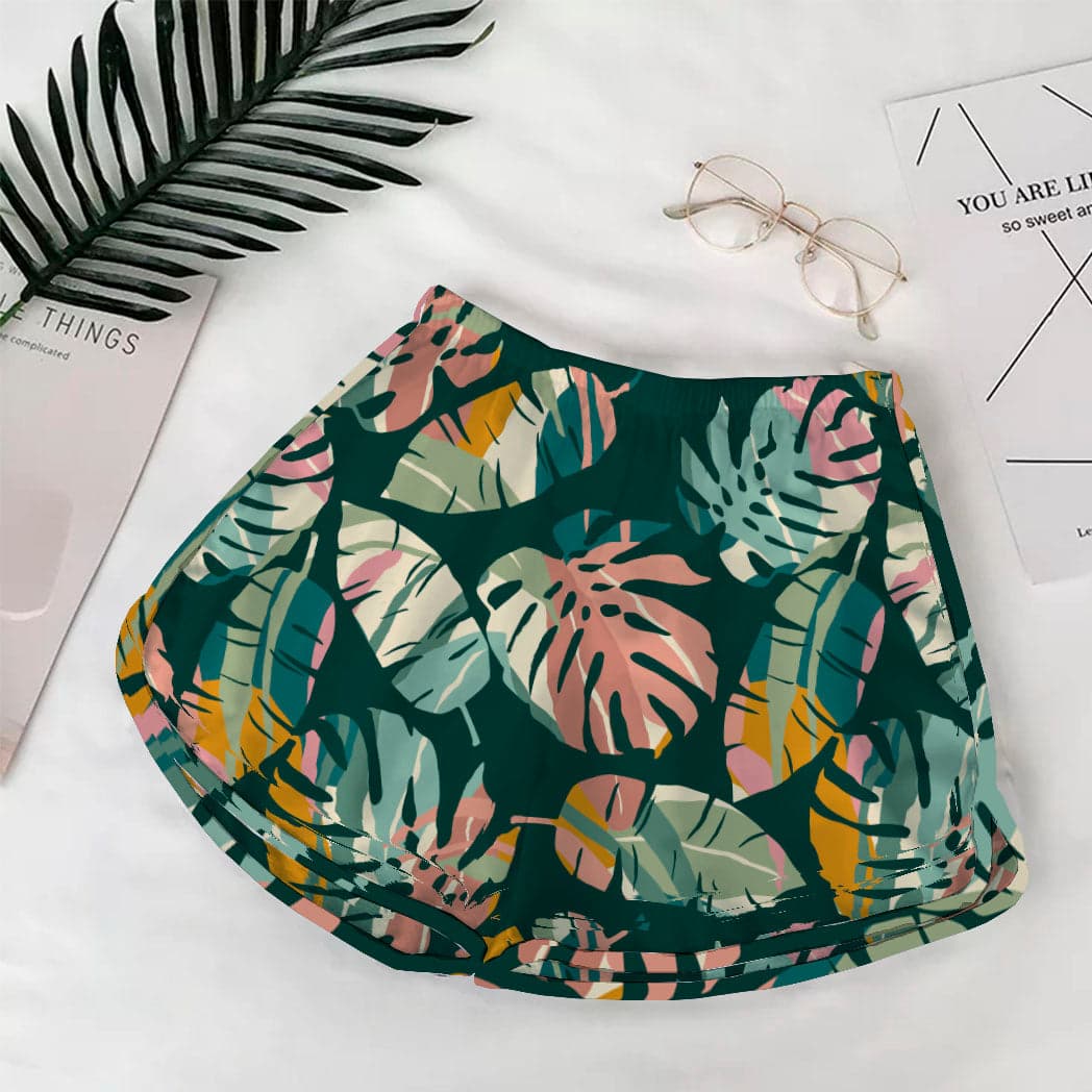 Short de Dama estampadas Hojitas 3 — foto 1