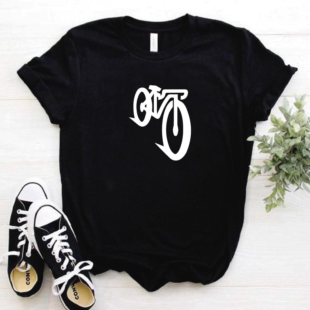Camisa estampada  tipo T-shirt BICICLETA ANDANDO — foto 7