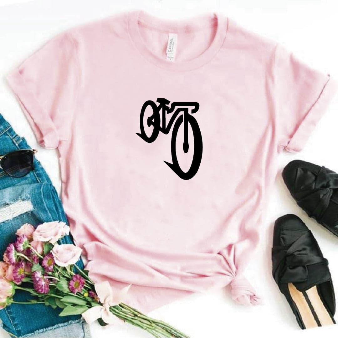 Camisa estampada  tipo T-shirt BICICLETA ANDANDO — foto 3