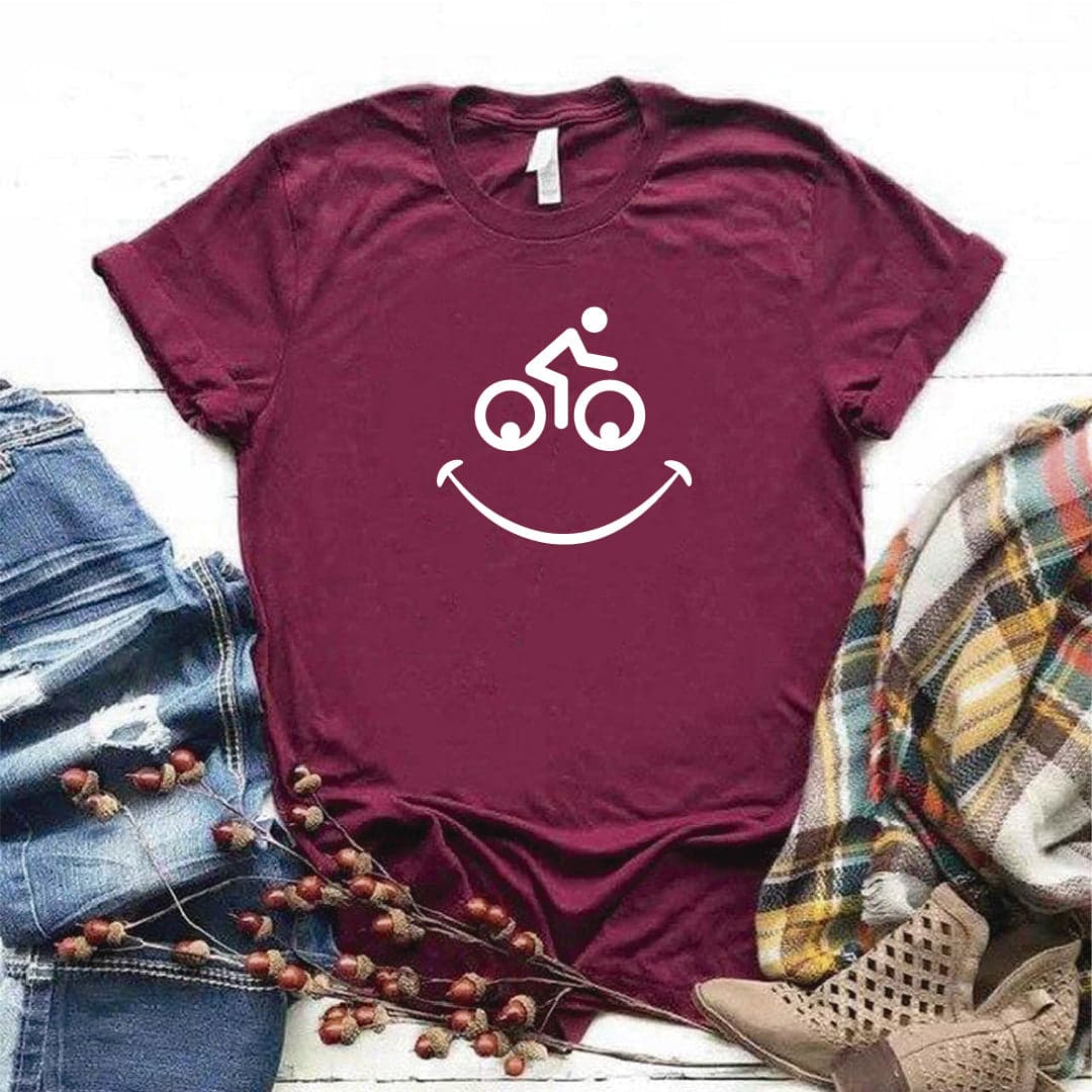 Camisa estampada  tipo T-shirt Bicicleta Carita feliz 2 — foto 5