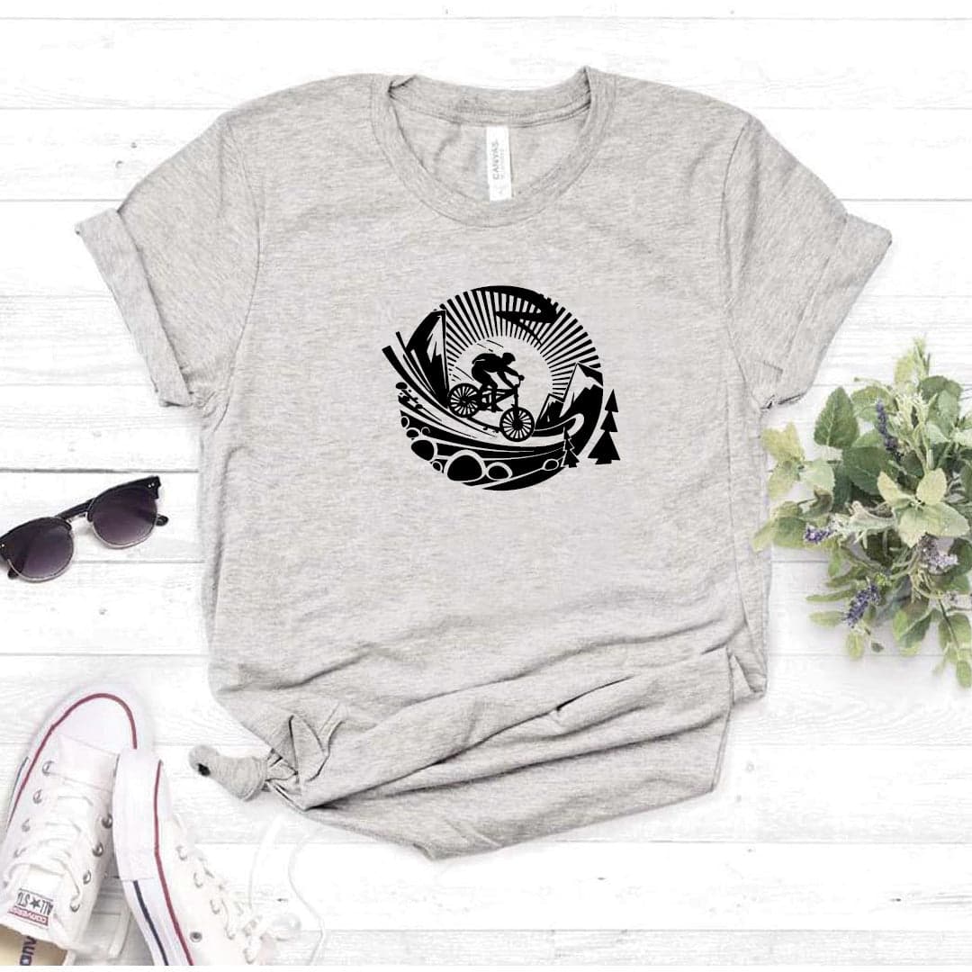 Camisa estampada  tipo T-shirt MONTAÑISTA CIRCULO — foto 6