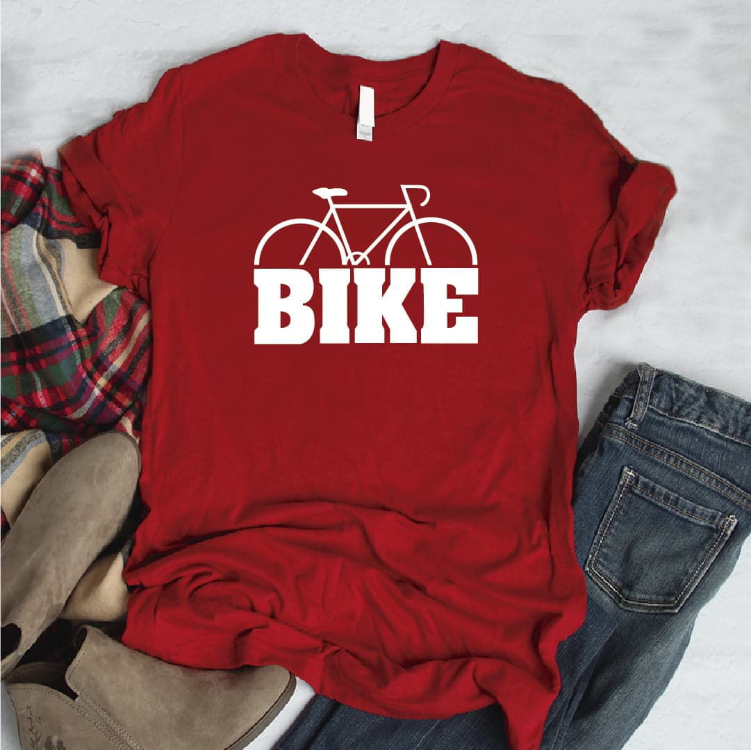 Camisa estampada  tipo T-shirt BIKE MEDIA BICICLETA — foto 7
