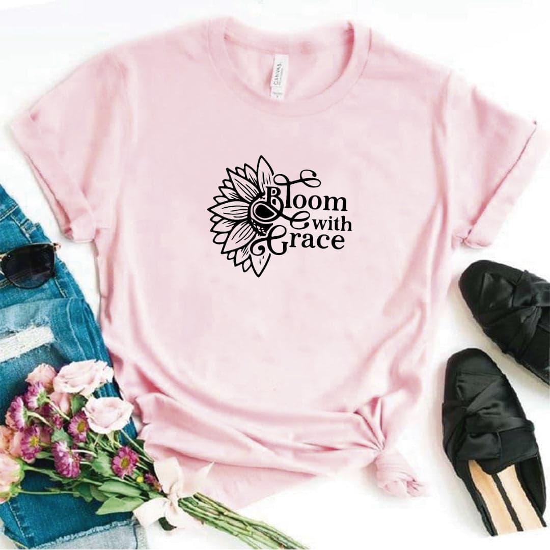 Camisa estampada  tipo T-shirt  BLOOM WHIT GRACE GIRASOL — foto 6