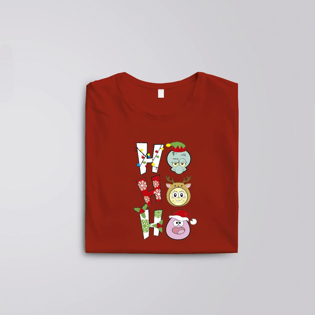Camisa estampada  tipo T-shirt  BOB ESPONJA NAVIDAD — foto 4