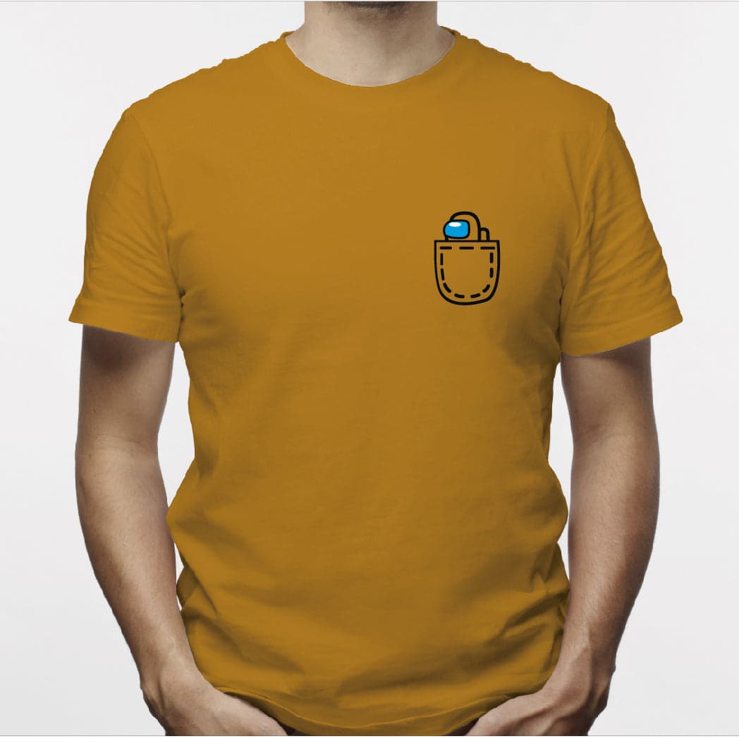 Camisa estampada para hombre  tipo T-shirt AMONG US BOLSILLO — foto 7