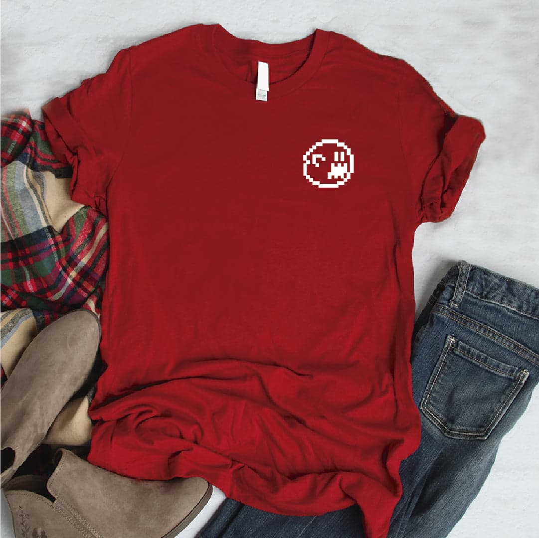 Camisa estampada  tipo T-shirt  BOO FANTASMA PIXEL — foto 6