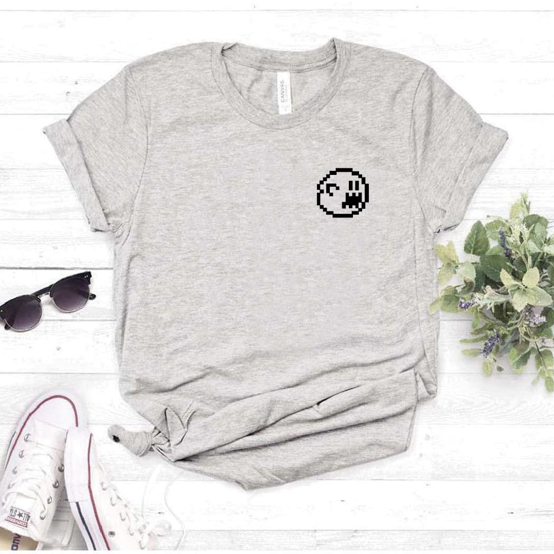 Camisa estampada  tipo T-shirt  BOO FANTASMA PIXEL — foto 8
