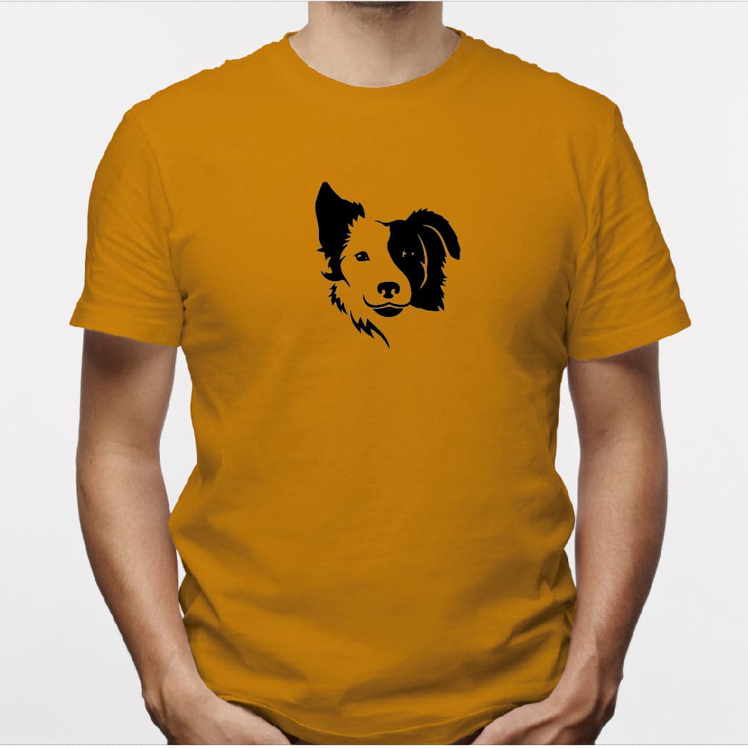 Camisa estampada para hombre  tipo T-shirt Border Collie — foto 7