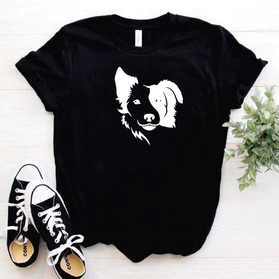 Camisa estampada tipo T- shirt Border Collie — foto 3