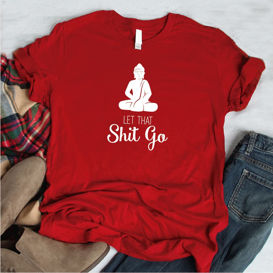 Camisa estampada tipo T- shirt Buda Let that Shit — foto 6