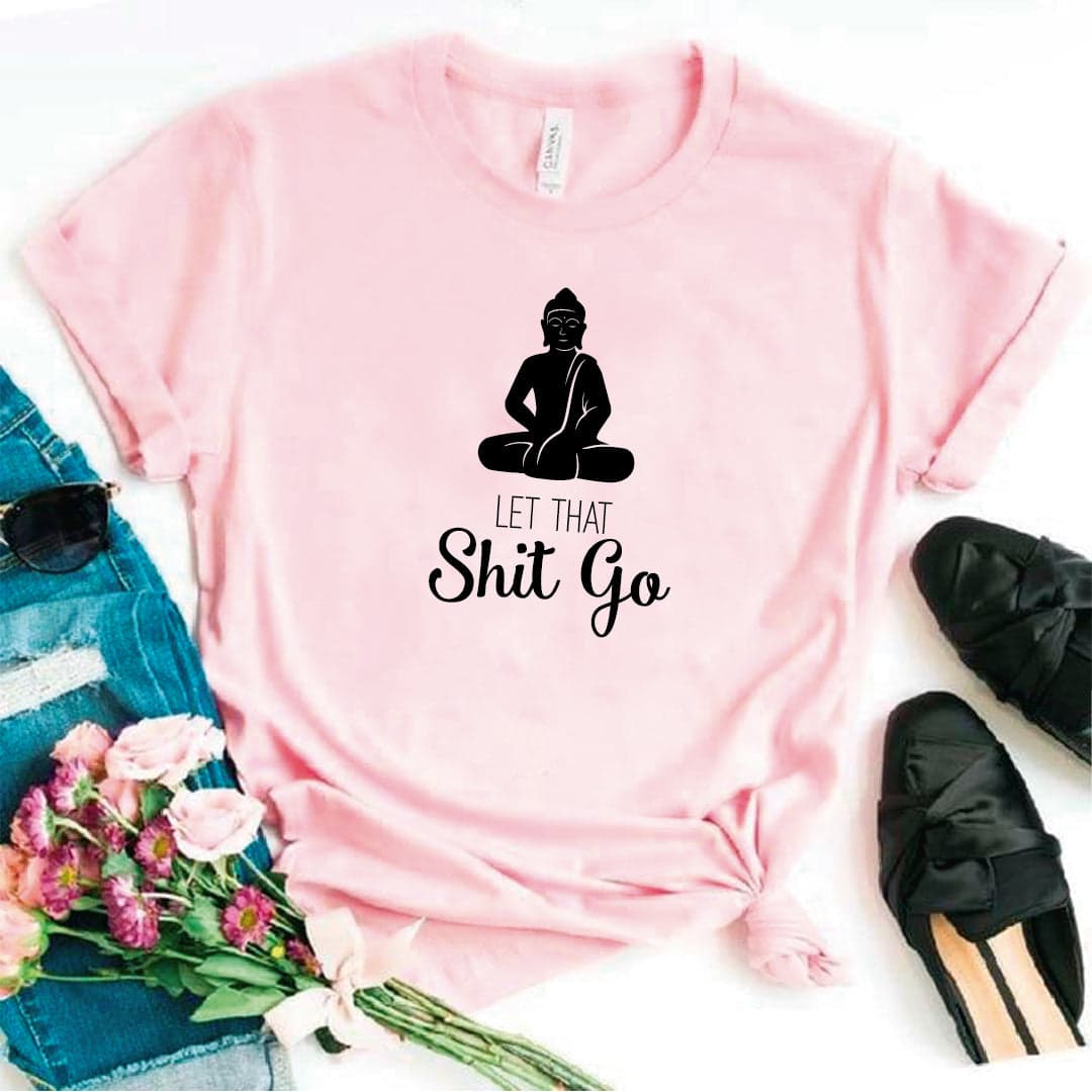 Camisa estampada tipo T- shirt Buda Let that Shit — foto 7