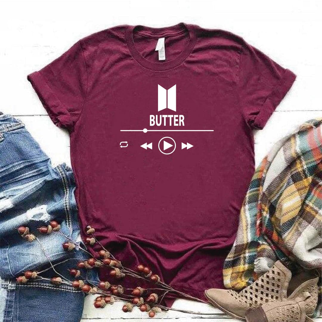 Camisa estampada  tipo T-shirt  BUTTER PLAY — foto 5