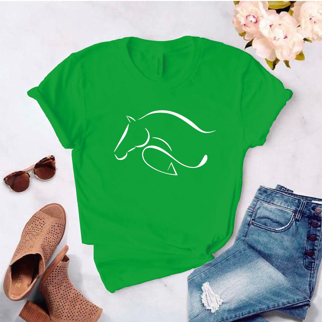 Camisa estampada tipo T- shirt Caballo Nuevo — foto 5
