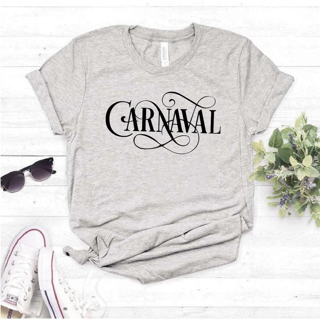 Camiseta tipo T-shirt carnaval Cursivo — foto 3