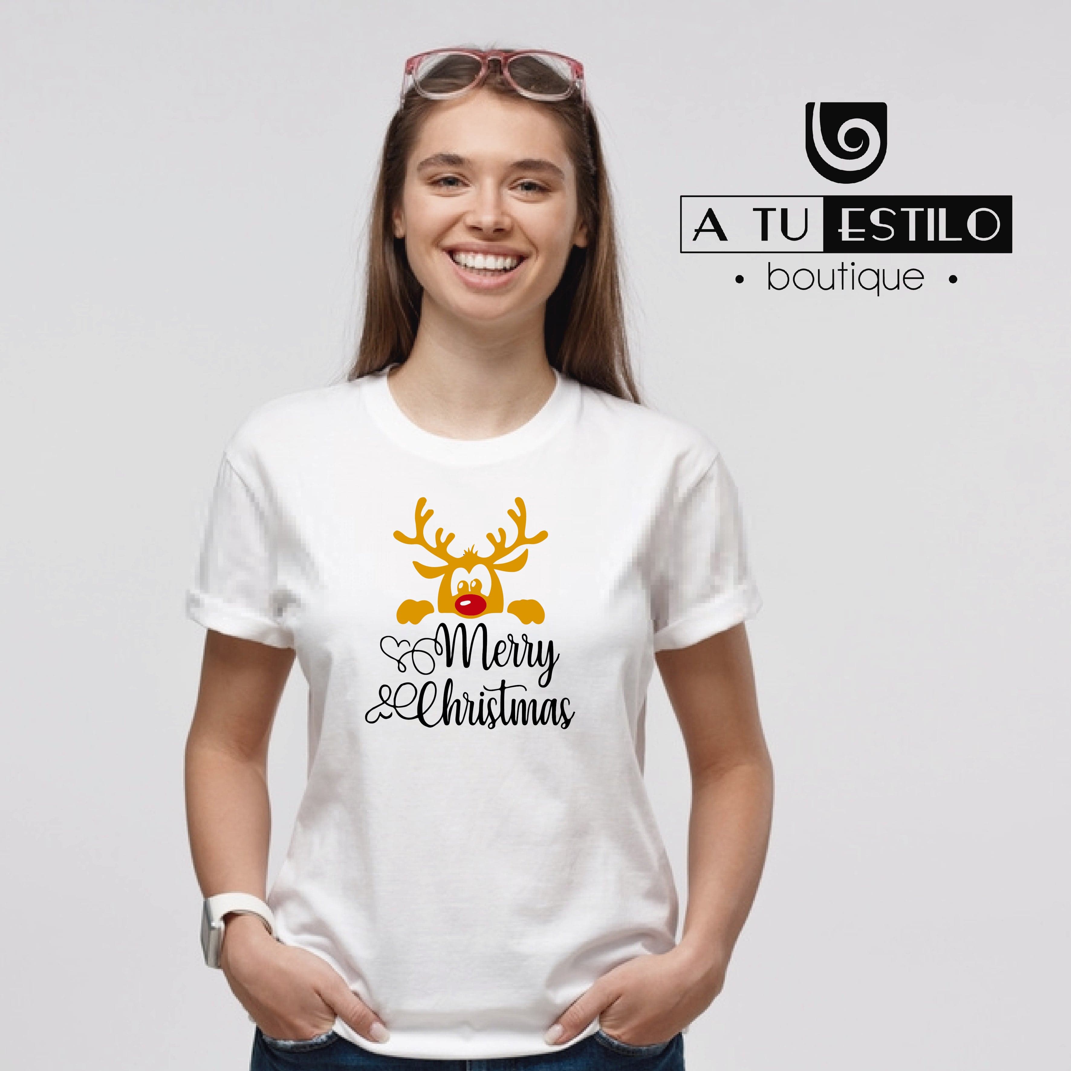 Camiseta T-shirt mujer navidad MERRY CHRISTMAS 3 — foto 1
