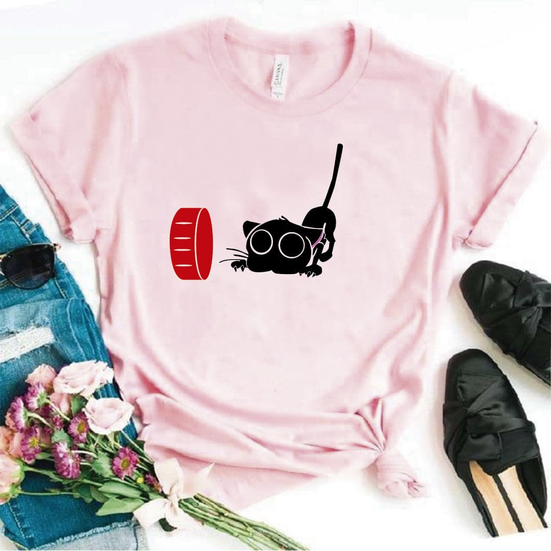 Camisa estampada  tipo T-shirt  Catbull (Gato) — foto 7