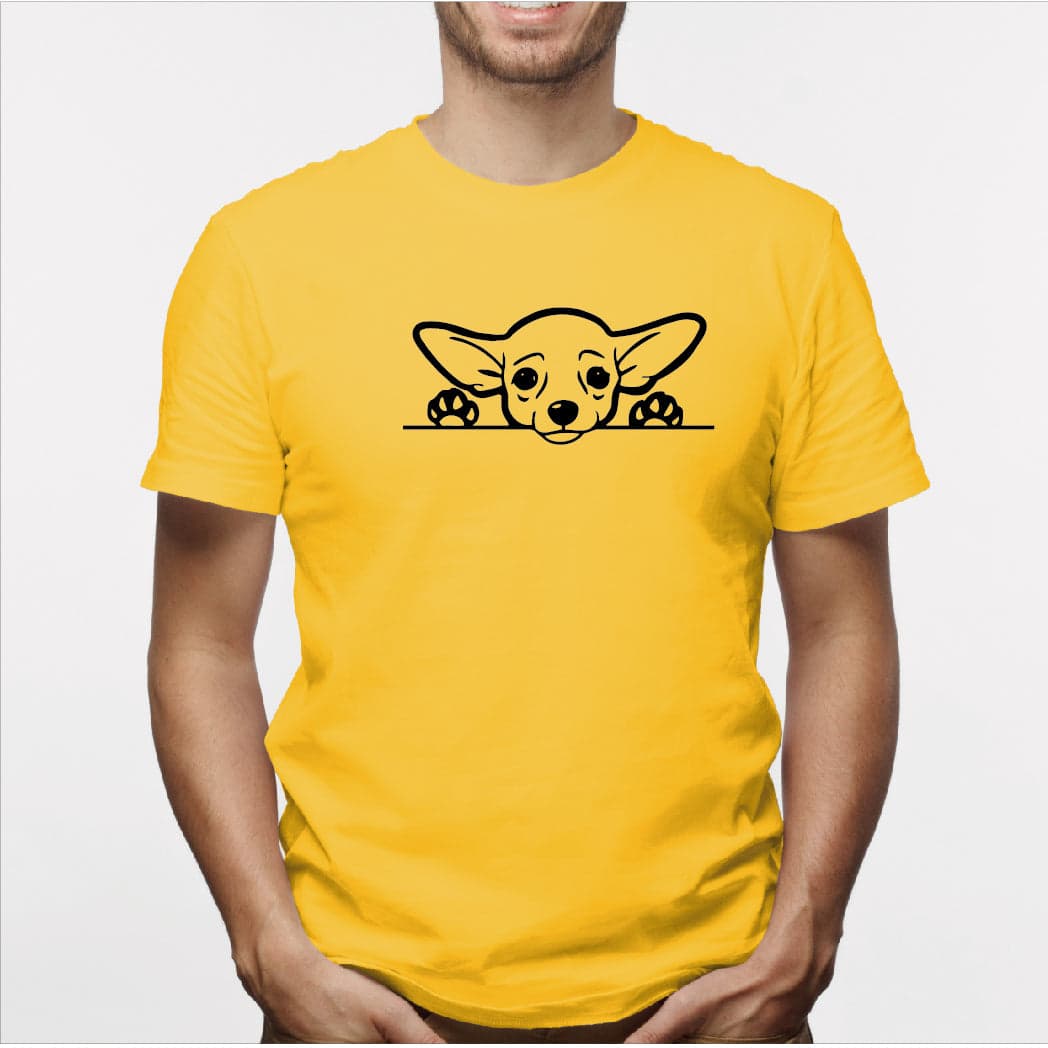 Camisa estampada para hombre  tipo T-shirt Chiguagua — foto 5