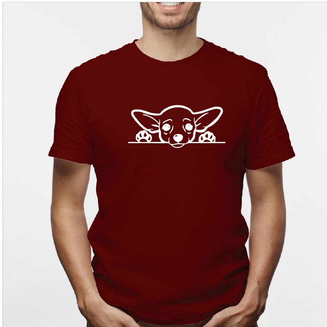 Camisa estampada para hombre  tipo T-shirt Chiguagua — foto 6