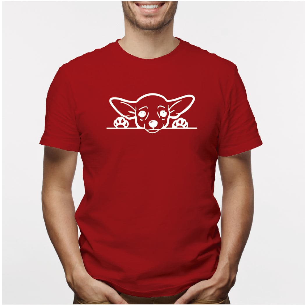 Camisa estampada para hombre  tipo T-shirt Chiguagua — foto 7