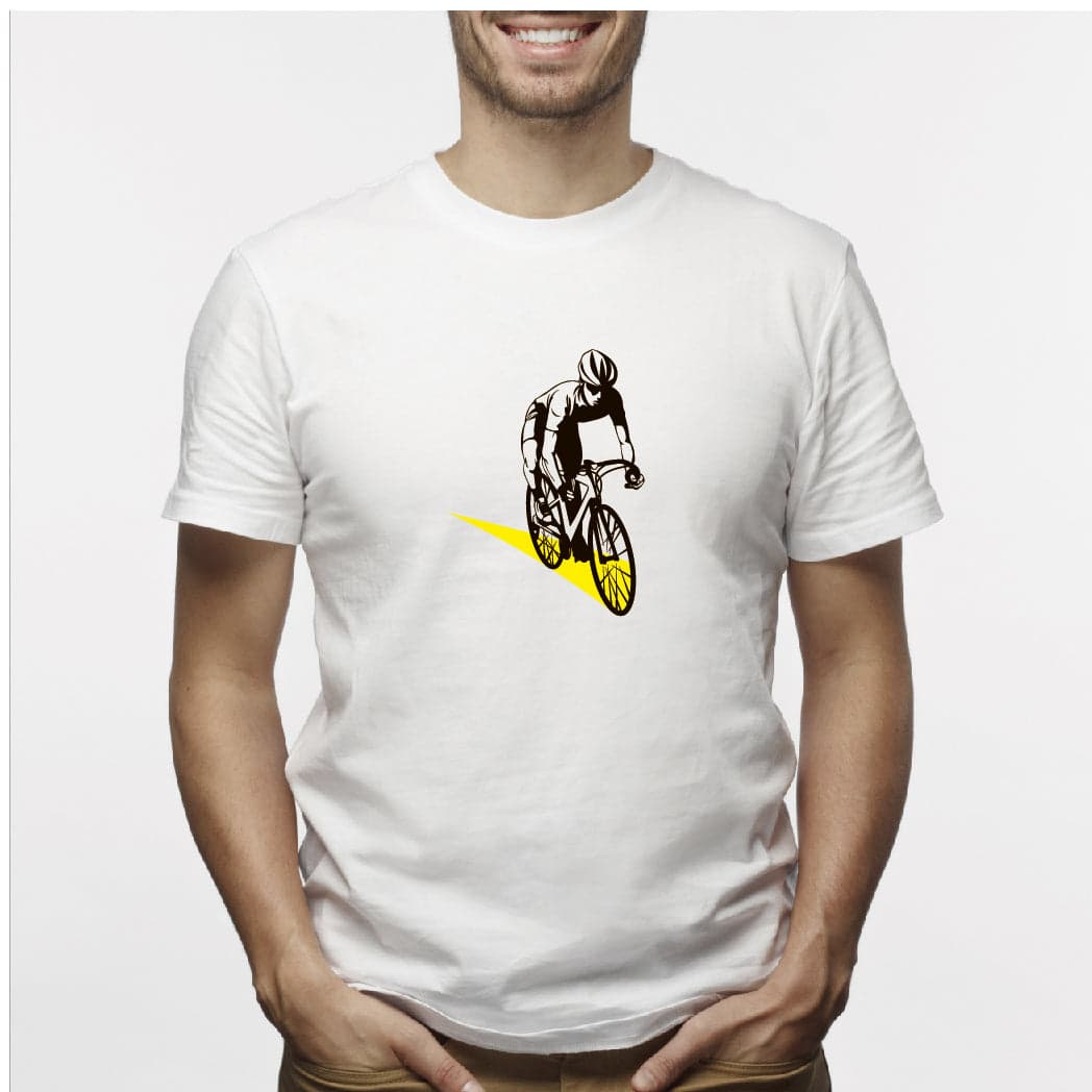 Camisa estampada para hombre  tipo T-shirt Ciclista Camino — foto 1