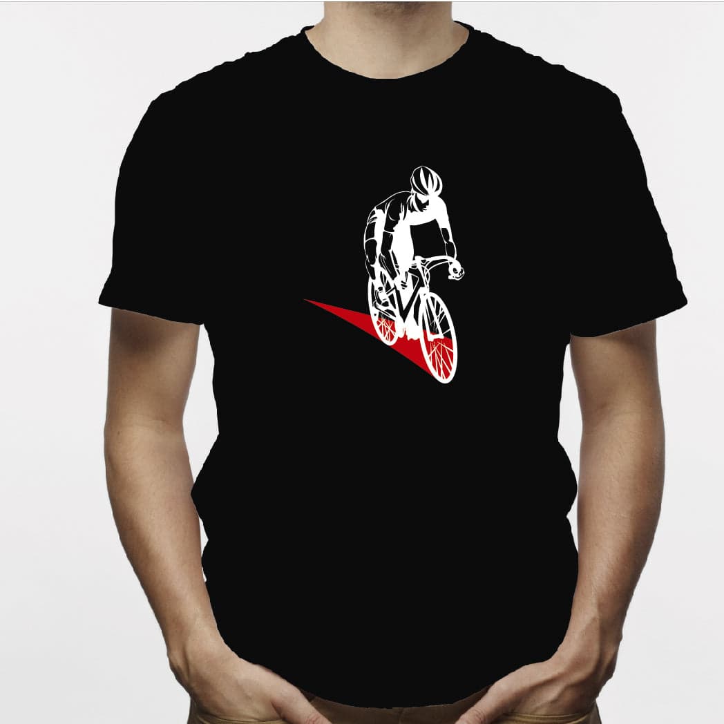 Camisa estampada para hombre  tipo T-shirt Ciclista Camino — foto 7