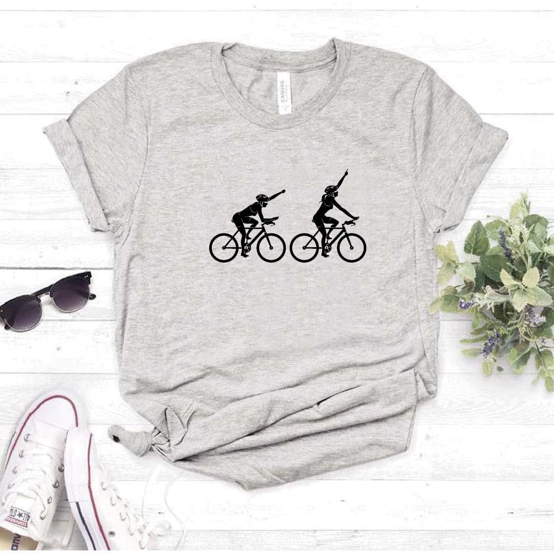 Camisa estampada  tipo T-shirt  CICLISTA FEMENINA — foto 8