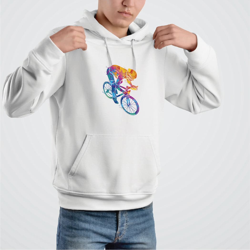 Buzo Estampado Sublimado CICLISTA PINTURA — foto 1