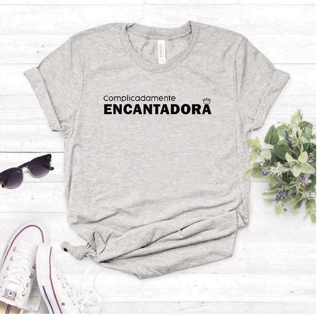 Camiseta Estampada T-shirt Complicadamente encantadora — foto 2