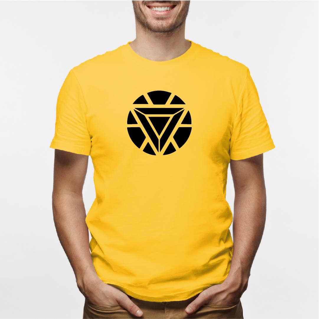 Camisa estampada para hombre  tipo T-shirt Corazón Iron man — foto 6