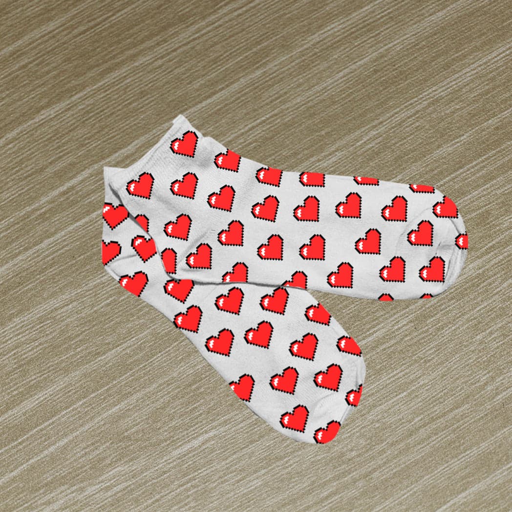 Medias / calcetín Estampada CORAZON PIXEL — foto 1