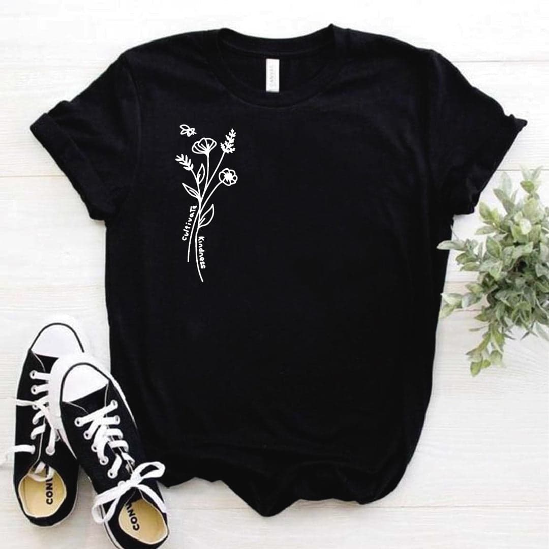Camisa estampada  tipo T-shirt Cultive kidnes flor nueva — foto 3
