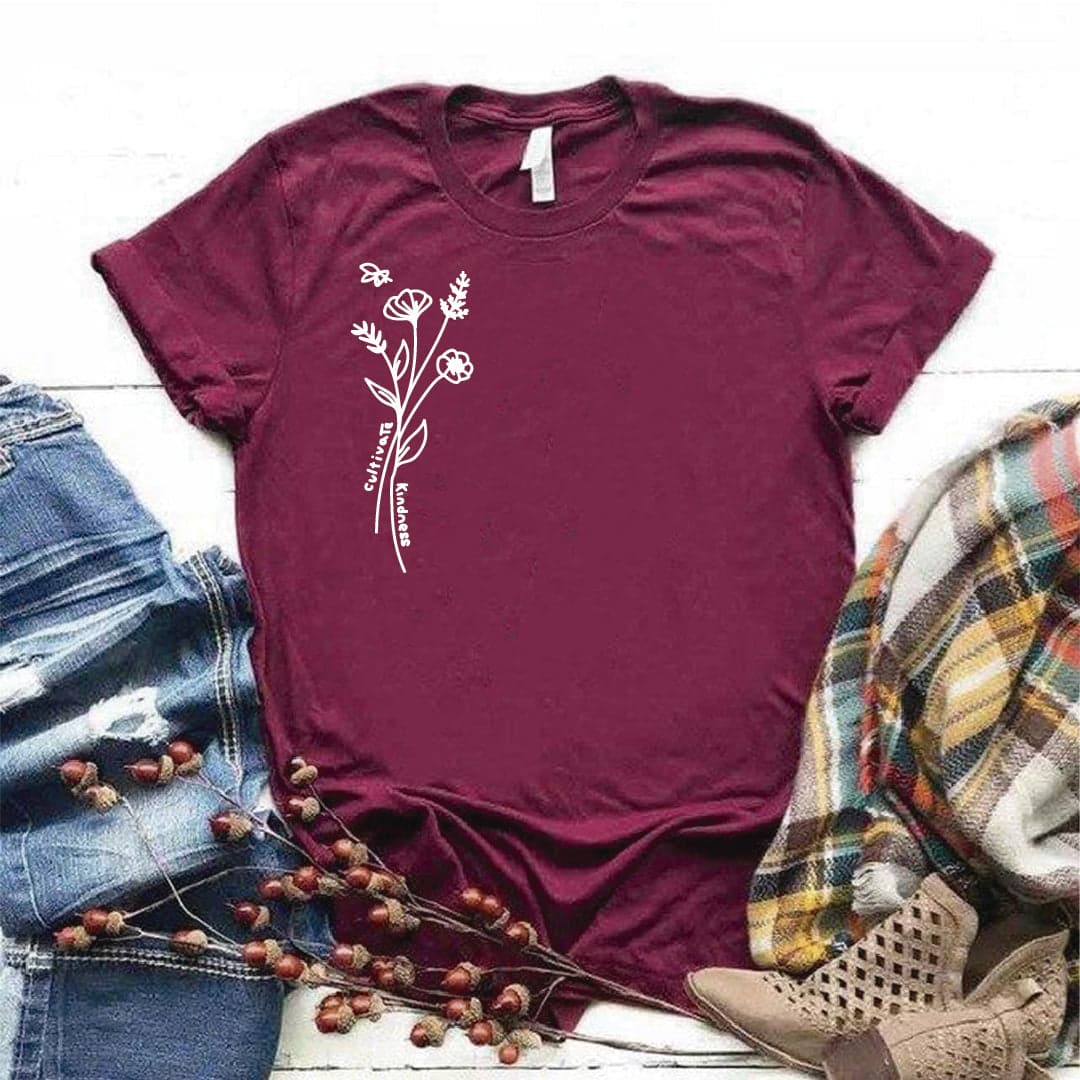 Camisa estampada  tipo T-shirt Cultive kidnes flor nueva — foto 4