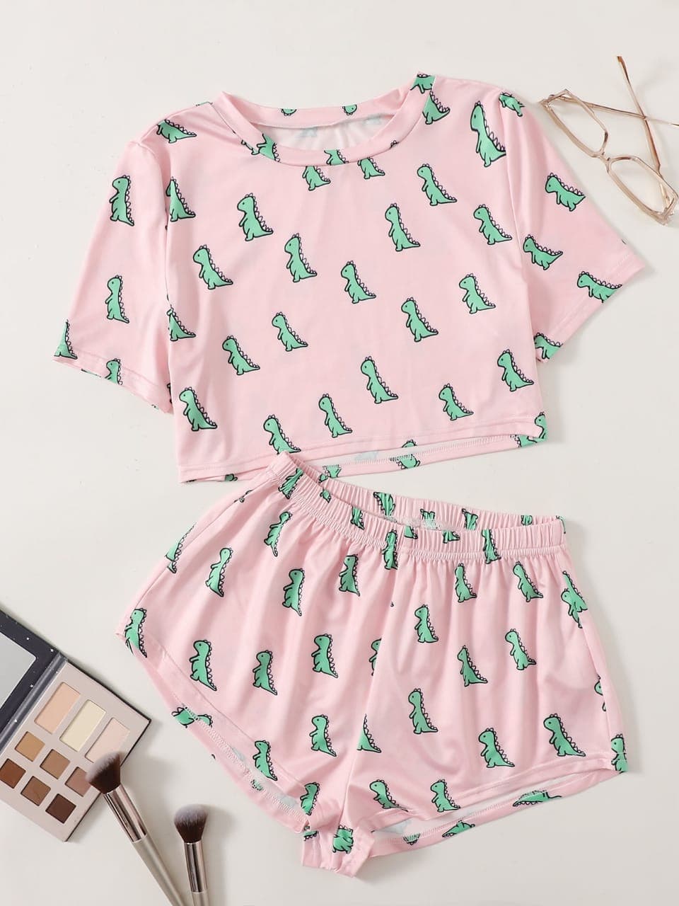 Pijama Estampada en polialgodon de Short Dino — foto 3