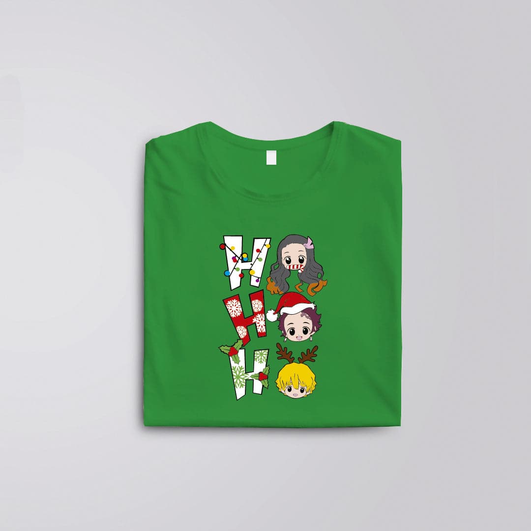 Camisa estampada  tipo T-shirt  DEMON SLYER NAVIDAD — foto 7