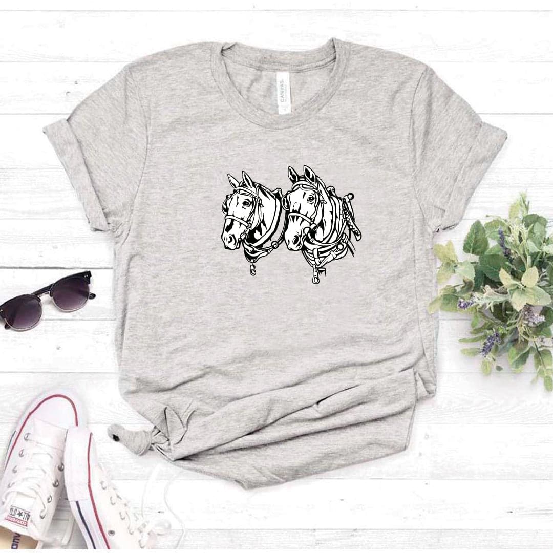 Camisa estampada tipo T- shirt Doble Caballo — foto 7
