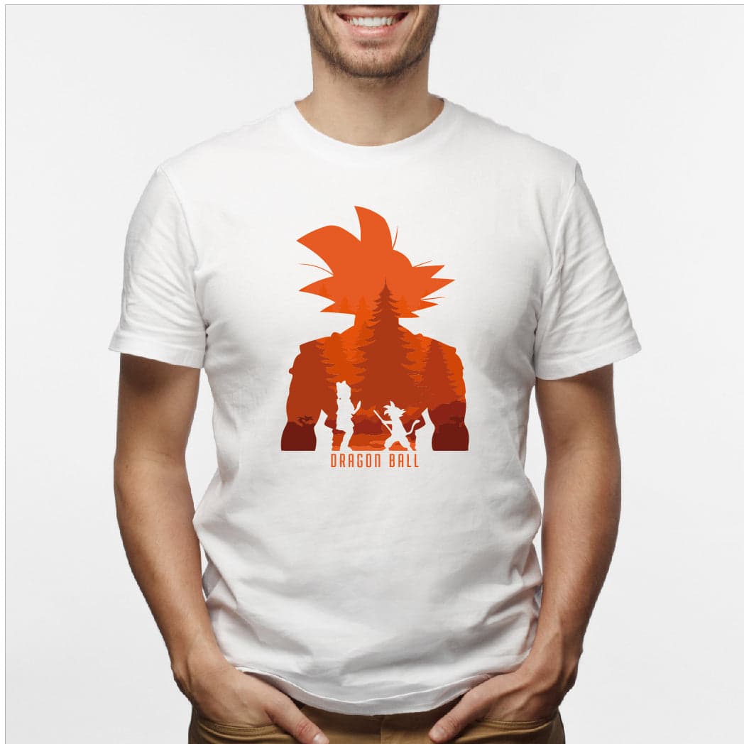 Camisa estampada en algodón para hombre tipo T-shirt dragon ball 2 — foto 2
