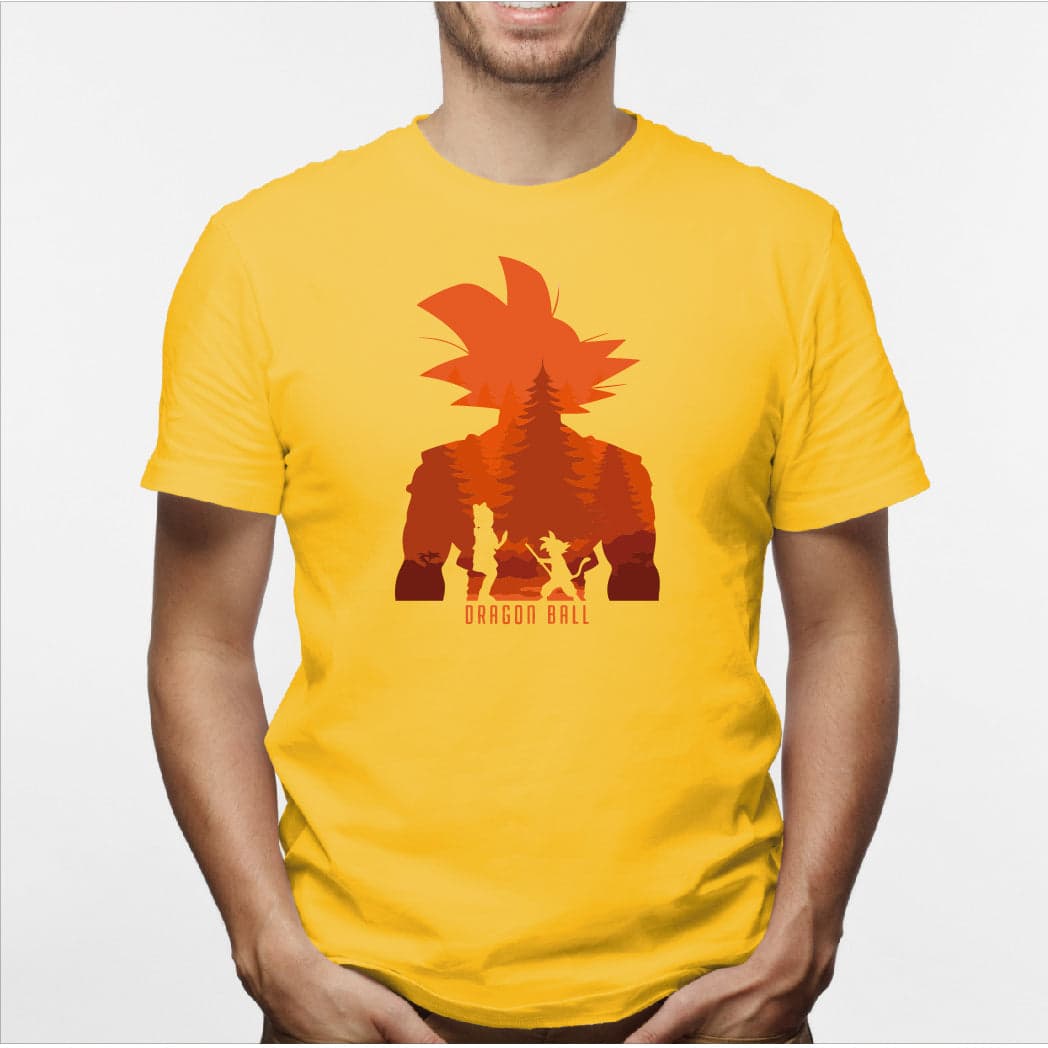 Camisa estampada en algodón para hombre tipo T-shirt dragon ball 2 — foto 3