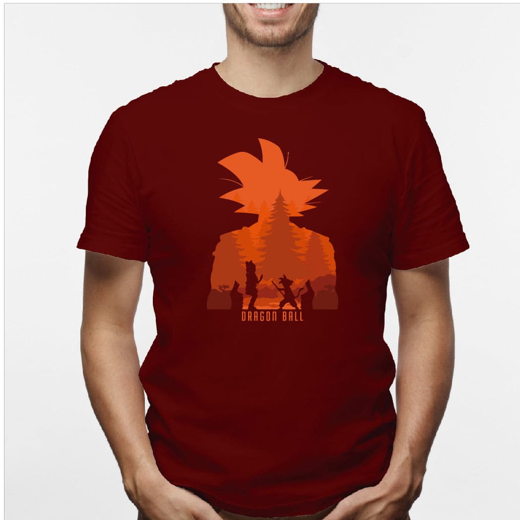 Camisa estampada en algodón para hombre tipo T-shirt dragon ball 2 — foto 4