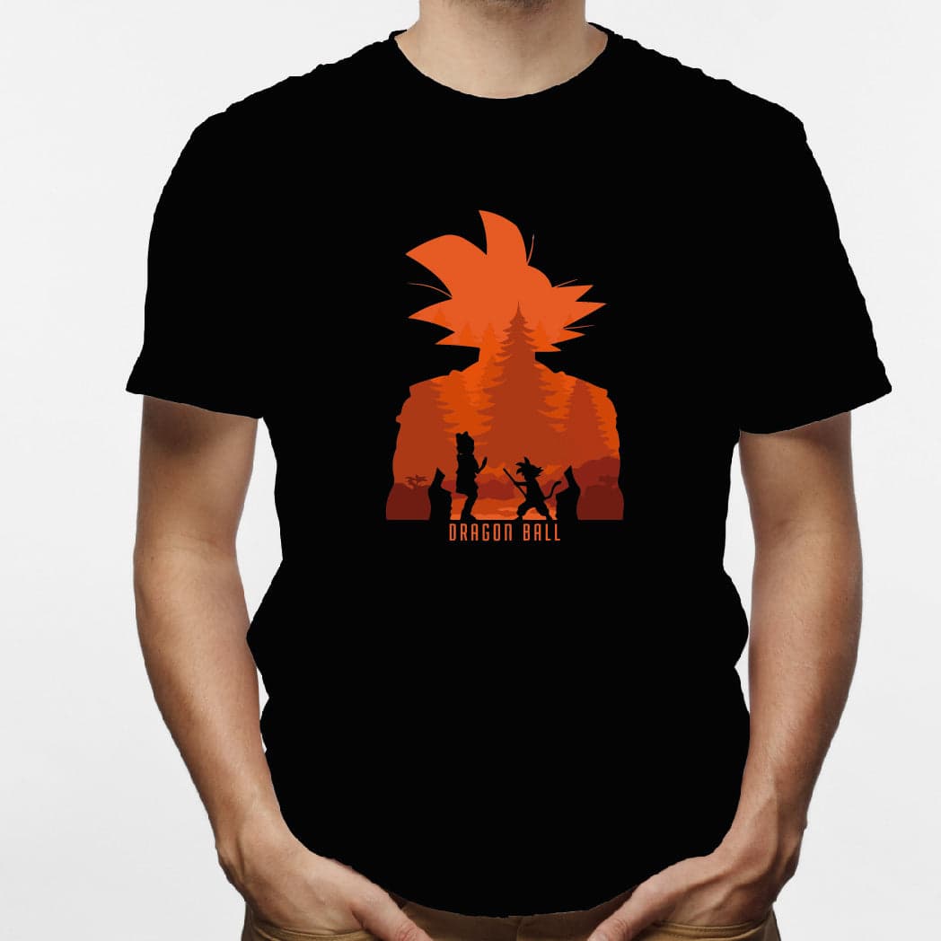 Camisa estampada en algodón para hombre tipo T-shirt dragon ball 2 — foto 7