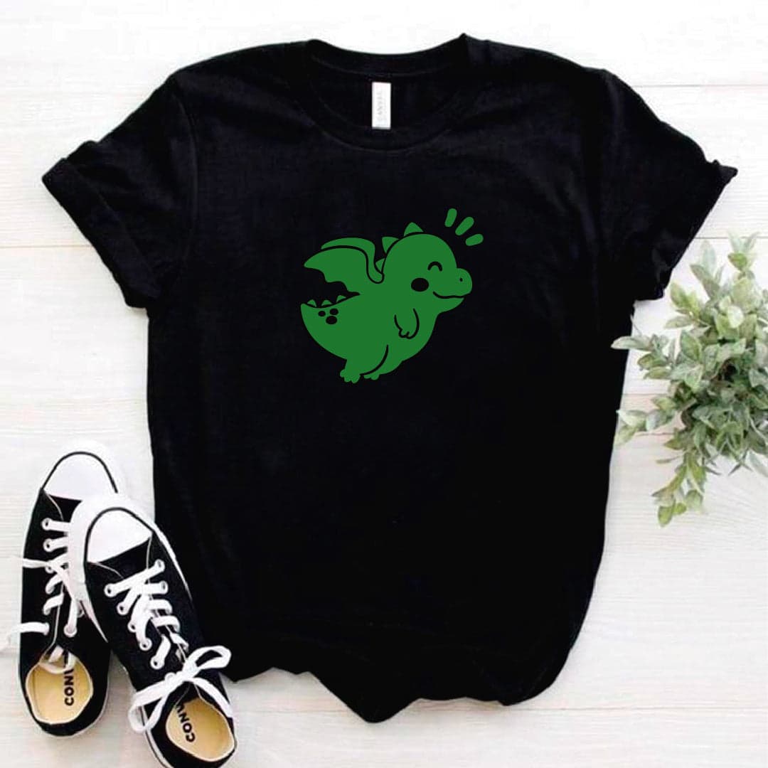 Camisa estampada tipo T- shirt Dragón bebe — foto 3