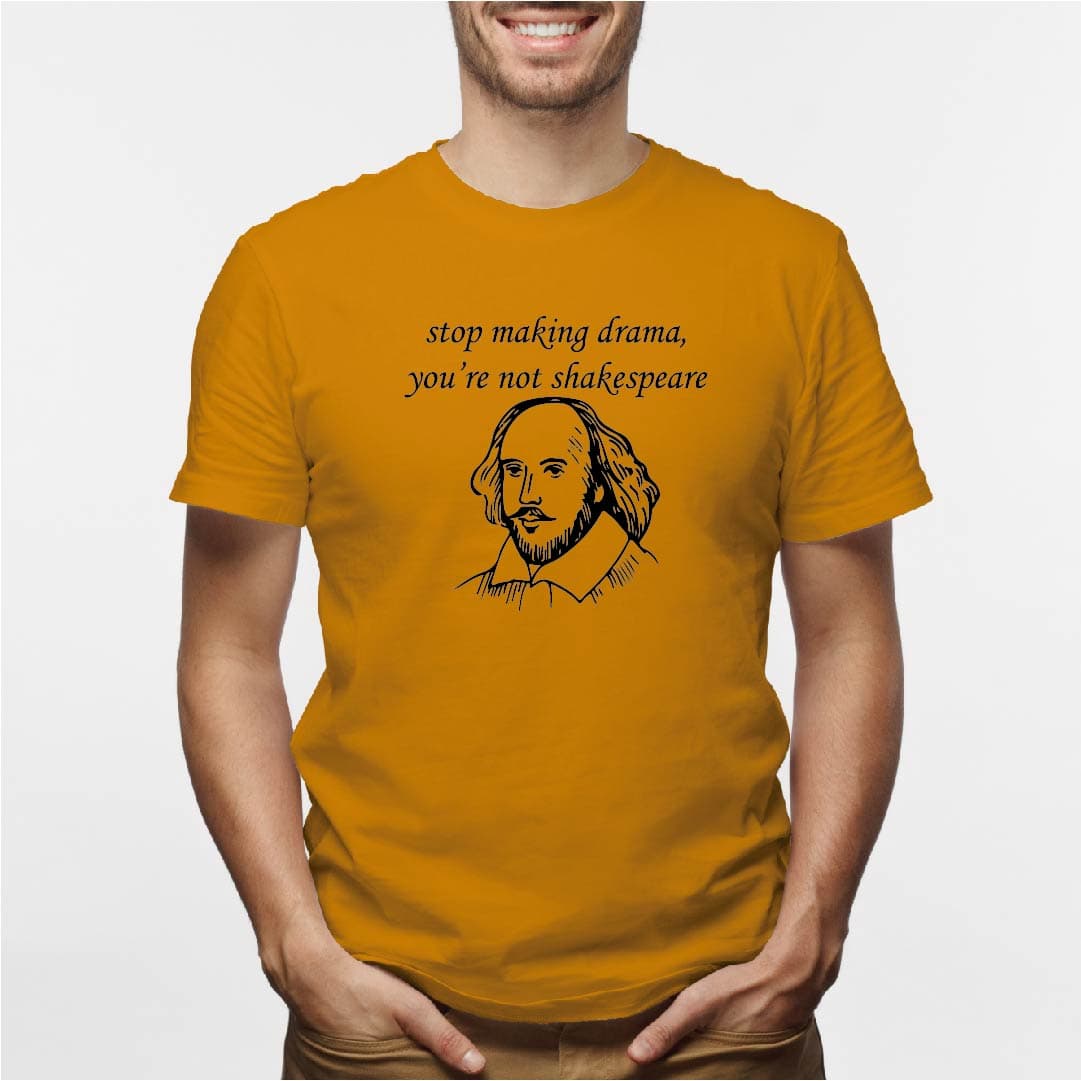 Camisa estampada para hombre  tipo T-shirt DRAMA SHAKESPEARE GRANDE — foto 6