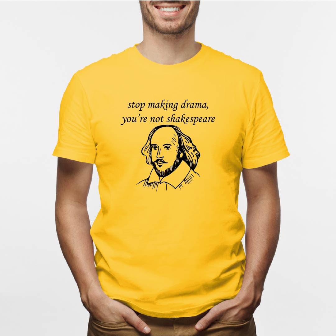 Camisa estampada para hombre  tipo T-shirt DRAMA SHAKESPEARE GRANDE — foto 3