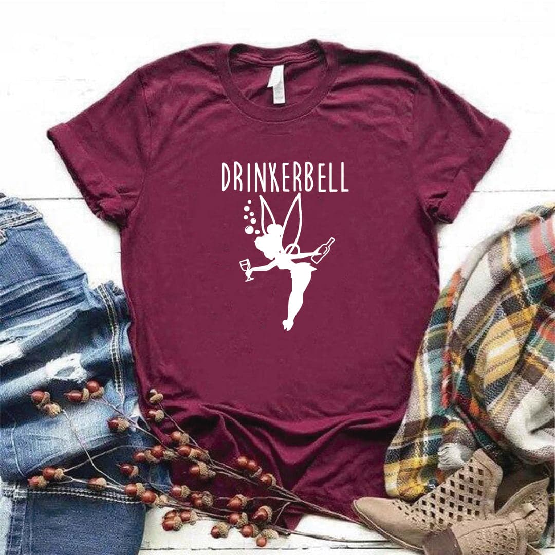 Camisa estampada  tipo T-shirt DRINKERBELL — foto 3