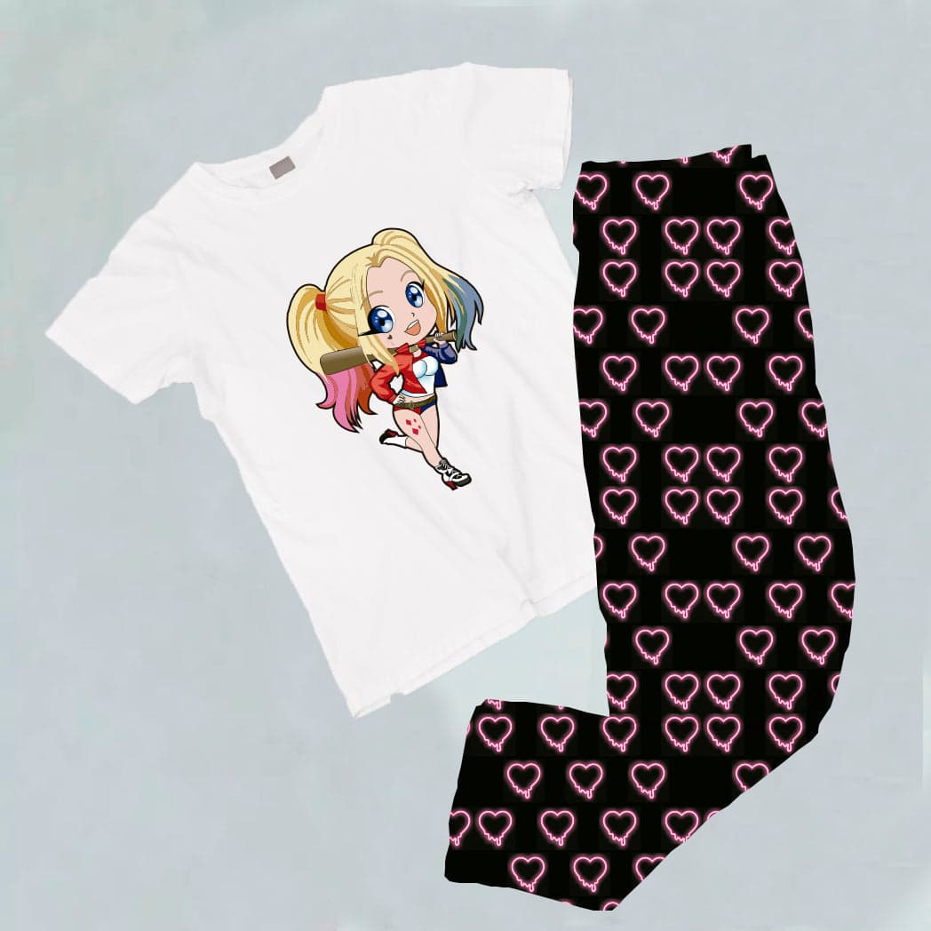 Pijama estampada de pantalón Largo HARLEY QUIN — foto 1
