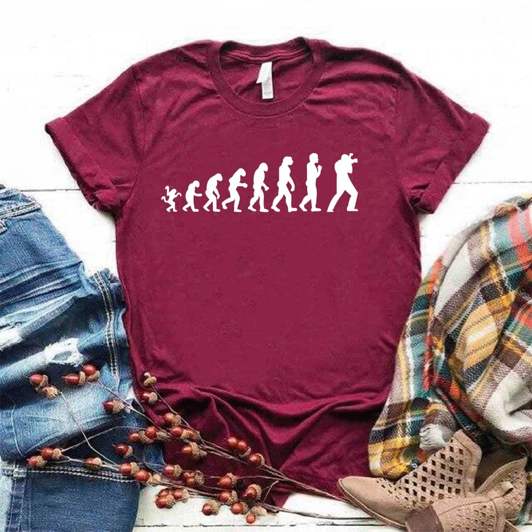 Camisa estampada tipo T- shirt EVOLUCIÓN FOTÓGRAFO — foto 4